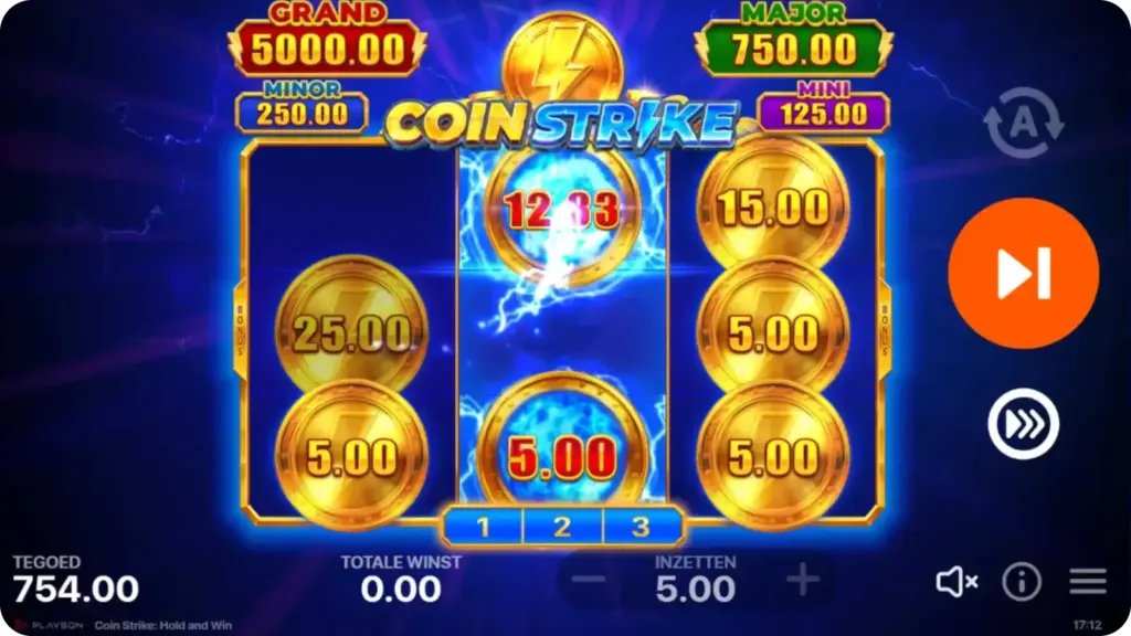 Functie Coin Strike